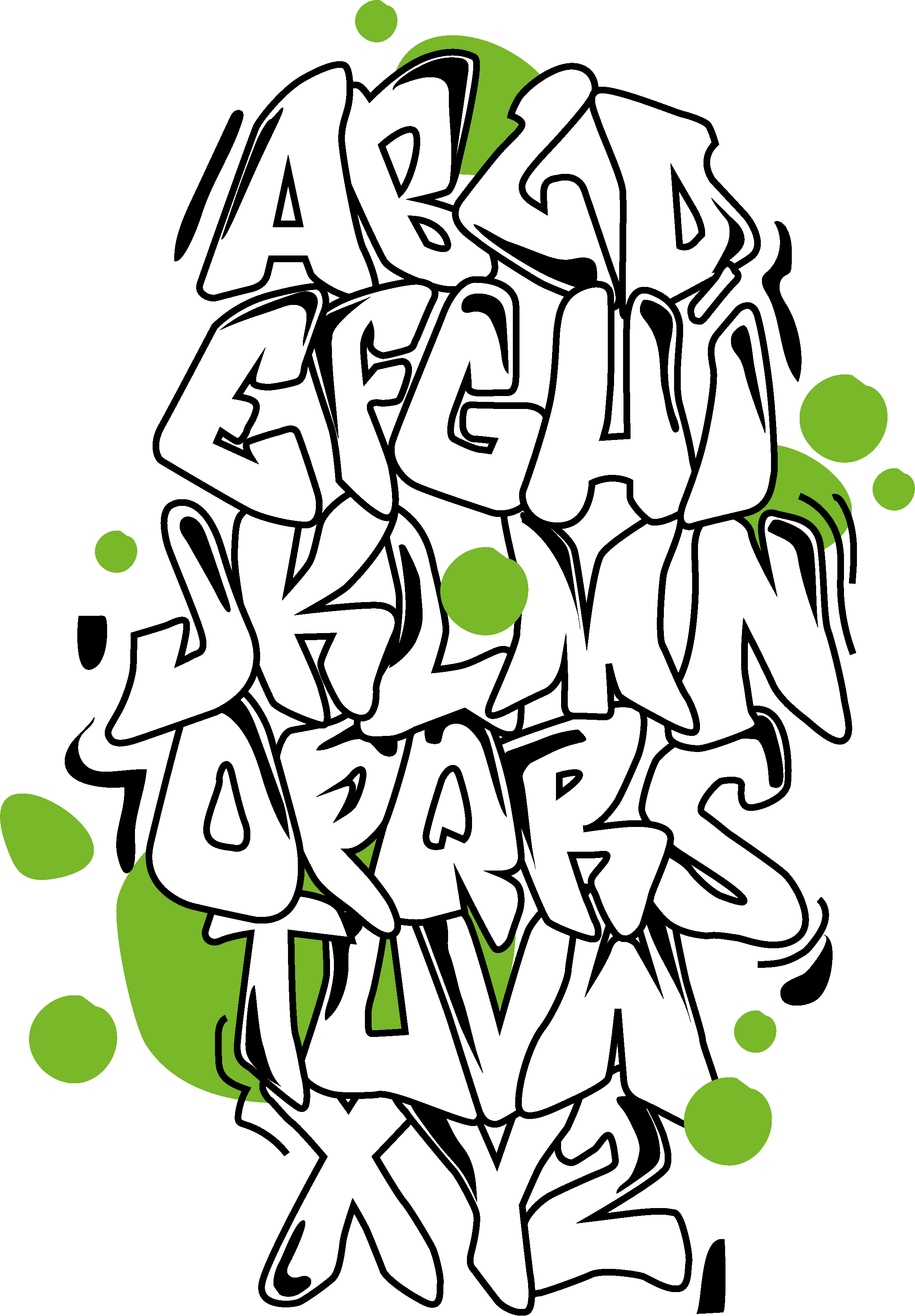 Design Alfabeto 2 — lettering FREIP